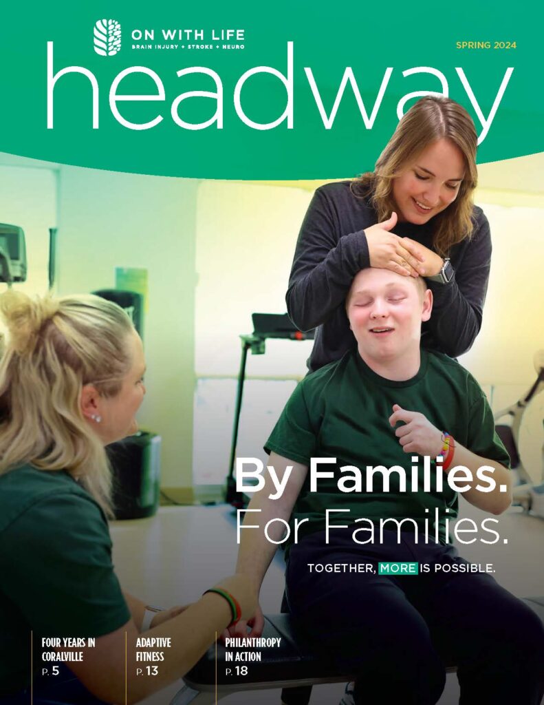 Headway magazine spring 2024 cover