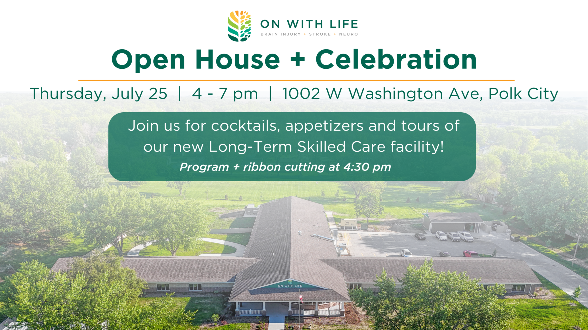 Polk City open house invite